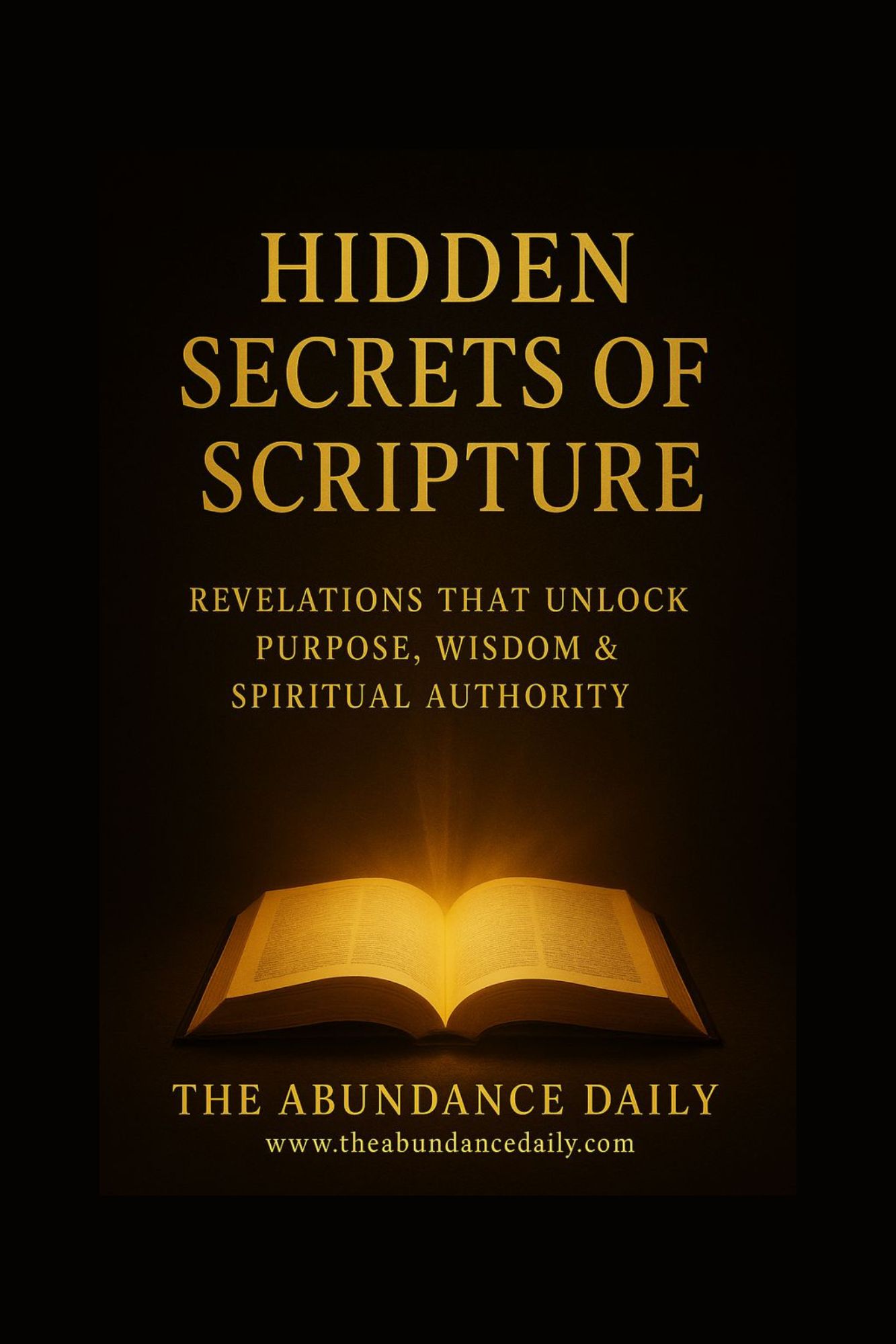 Hidden Secrets of Scripture Cover